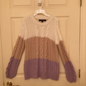 NWOT Vero Moda triple color sweater - size S